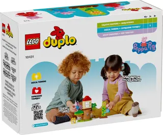 Peppa Pig Garten und Baumhaus