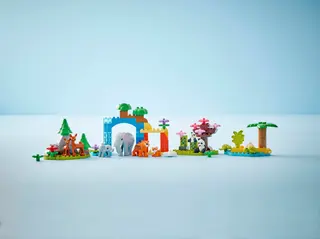 3 Wildtierfamilien in einem