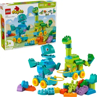 3-in-1-Dinosaurier auf Rädern