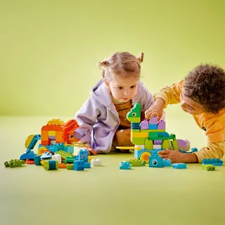 3-in-1-Dinosaurier auf Rädern