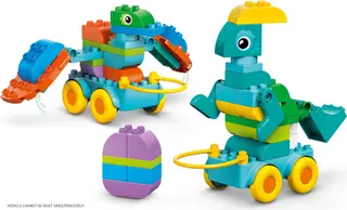 3-in-1-Dinosaurier auf Rädern
