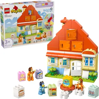 Blueys Familienhaus mit Memory-Spiel
