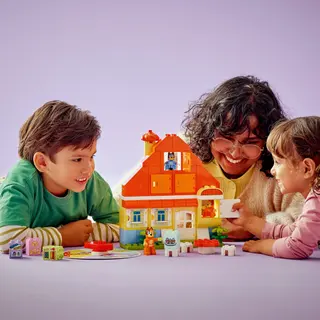 Blueys Familienhaus mit Memory-Spiel