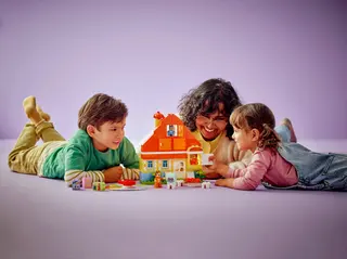 Blueys Familienhaus mit Memory-Spiel