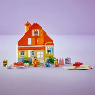 Blueys Familienhaus mit Memory-Spiel