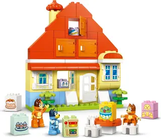 Blueys Familienhaus mit Memory-Spiel