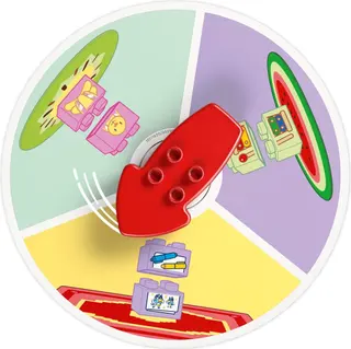 Blueys Familienhaus mit Memory-Spiel