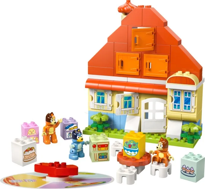 Blueys Familienhaus mit Memory-Spiel