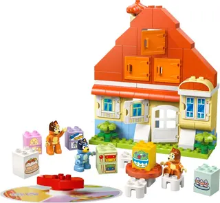 Blueys Familienhaus mit Memory-Spiel