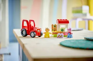 Tractor and Market