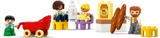 Maison familiale moderne 3 en 1 avec figurines