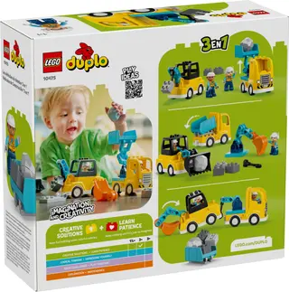 3 in 1 Construction Vehicles