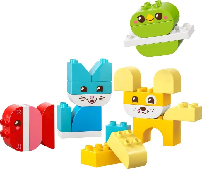 3 en 1 Mes premiers animaux de compagnie créatifs et mignons