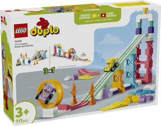 3-in-1 creatieve hellingen met voertuigen