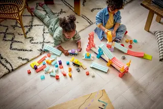 3-in-1 creatieve hellingen met voertuigen