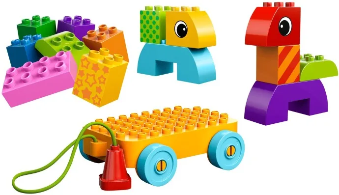 Toddler Build and Pull Along