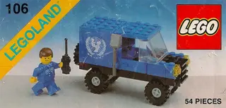 Camionnette de l'UNICEF