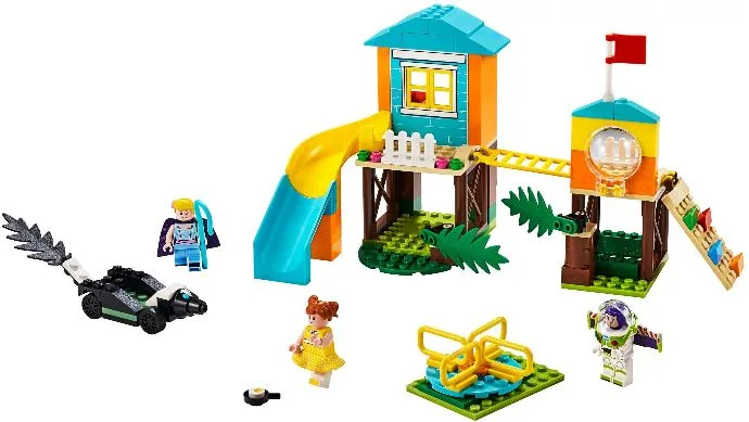 Het speeltuinavontuur van Buzz en Bo Peep