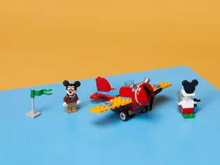 Micky Maus' Propellerflugzeug