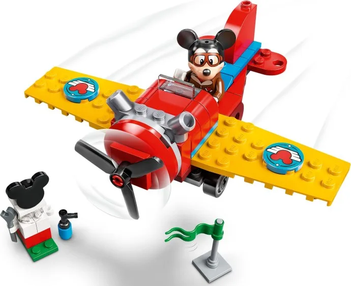 Micky Maus' Propellerflugzeug