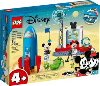 La fusée spatiale de Mickey et Minnie