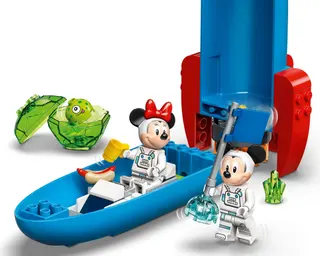 La fusée spatiale de Mickey et Minnie