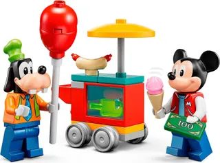 Jahrmarktspaß mit Mickey, Minnie und Goofy