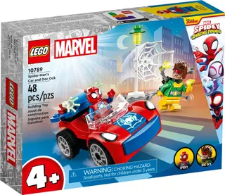 Spider-Mans auto en Doc Ock