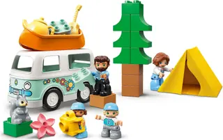 Aventure en camping en van en famille