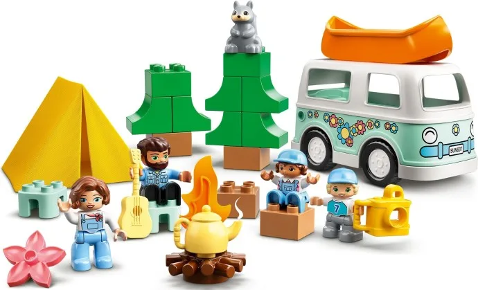 Aventure en camping en van en famille