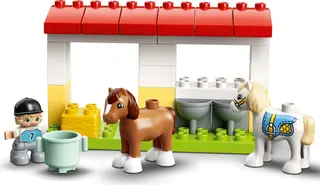 Paardenstal en ponyverzorging
