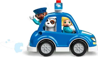 Poste de police et hélicoptère