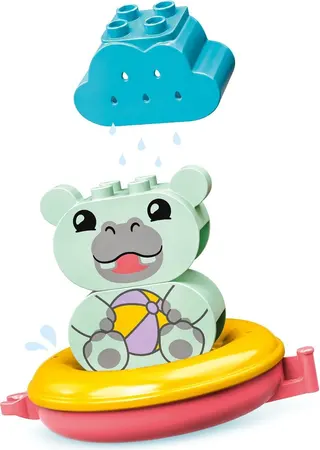 Badespaß: Schwimmender Tierzug