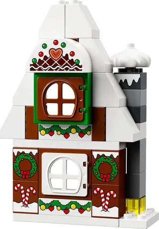 Weihnachtsmanns Lebkuchenhaus
