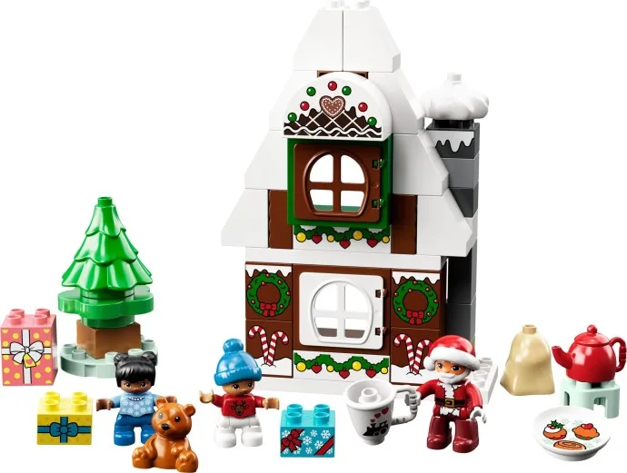 Weihnachtsmanns Lebkuchenhaus