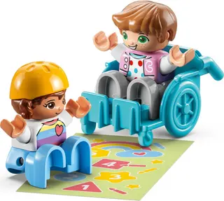 La vie au centre de garde d'enfants