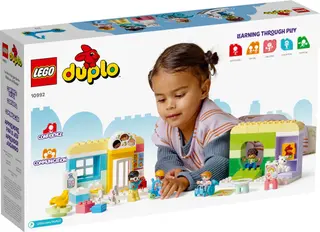 La vie au centre de garde d'enfants