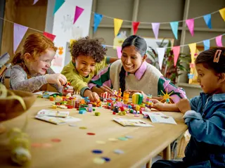 Creatieve feestdoos