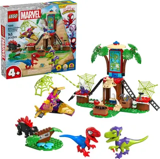Spideys und Gobbys Raptorenkampf im Baumhaus-Hauptquartier