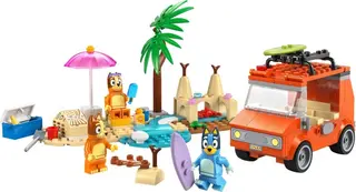 La plage de Bluey et une excursion en voiture en famille