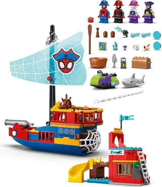 Team Spidey Pirate Ship