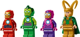 Loki versus Team Iron Man