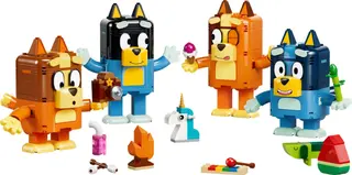 Brick-Built Bluey Family