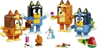 Brick-Built Bluey Family