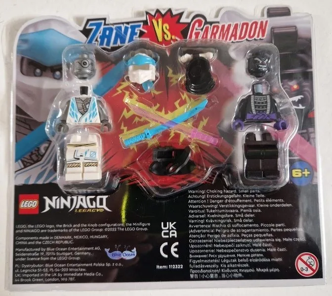 Zane versus Garmadon