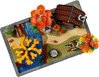 Herbstlicher Cottage-Garten