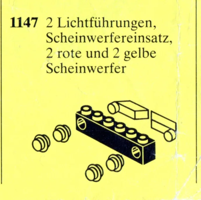 Lichtprismen & Halterung, Rot/Gelb-Lichtabdeckungen