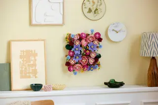 Blumenwand