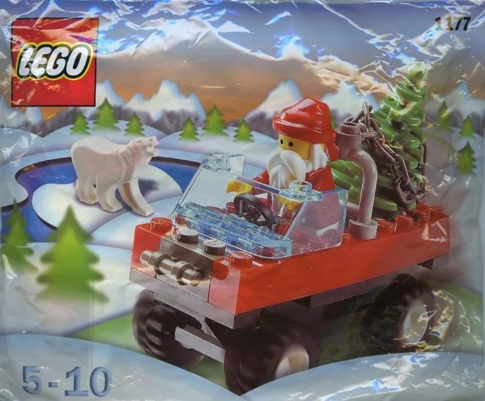 Weihnachtsmanns LKW