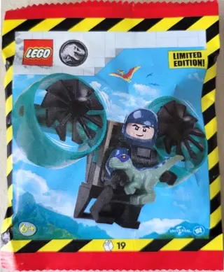 Ranger mit Helipack und Baby-Raptor